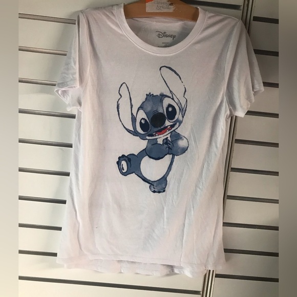 Disney stitch white short sleeve t-shirt - Picture 4 of 6